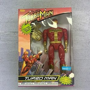 Talking turbo man